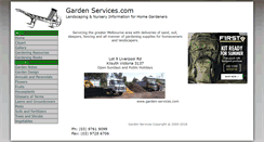 Desktop Screenshot of garden-services.com